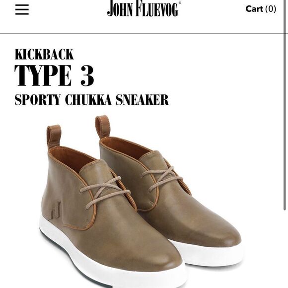John Fluevog Chukka Sneaker - Picture 10 of 10